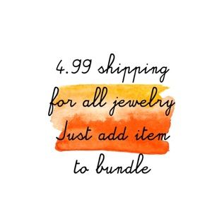 Lower shipping for jewelry items